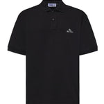 Polo con ricamo logo in piqué di cotone L1S152200001 S0039V0029 STONE ISLAND 