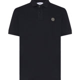 Polo in cotone con logo L1S152200008 S0017V0020 STONE ISLAND 
