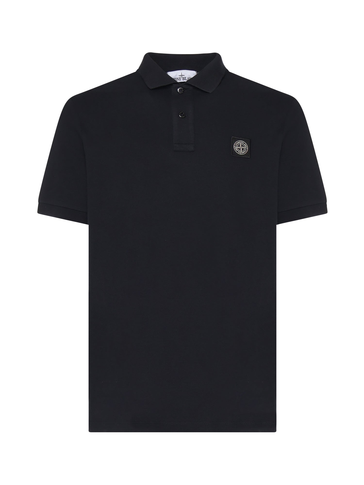 Polo in cotone con logo L1S152200008 S0017V0020 STONE ISLAND 