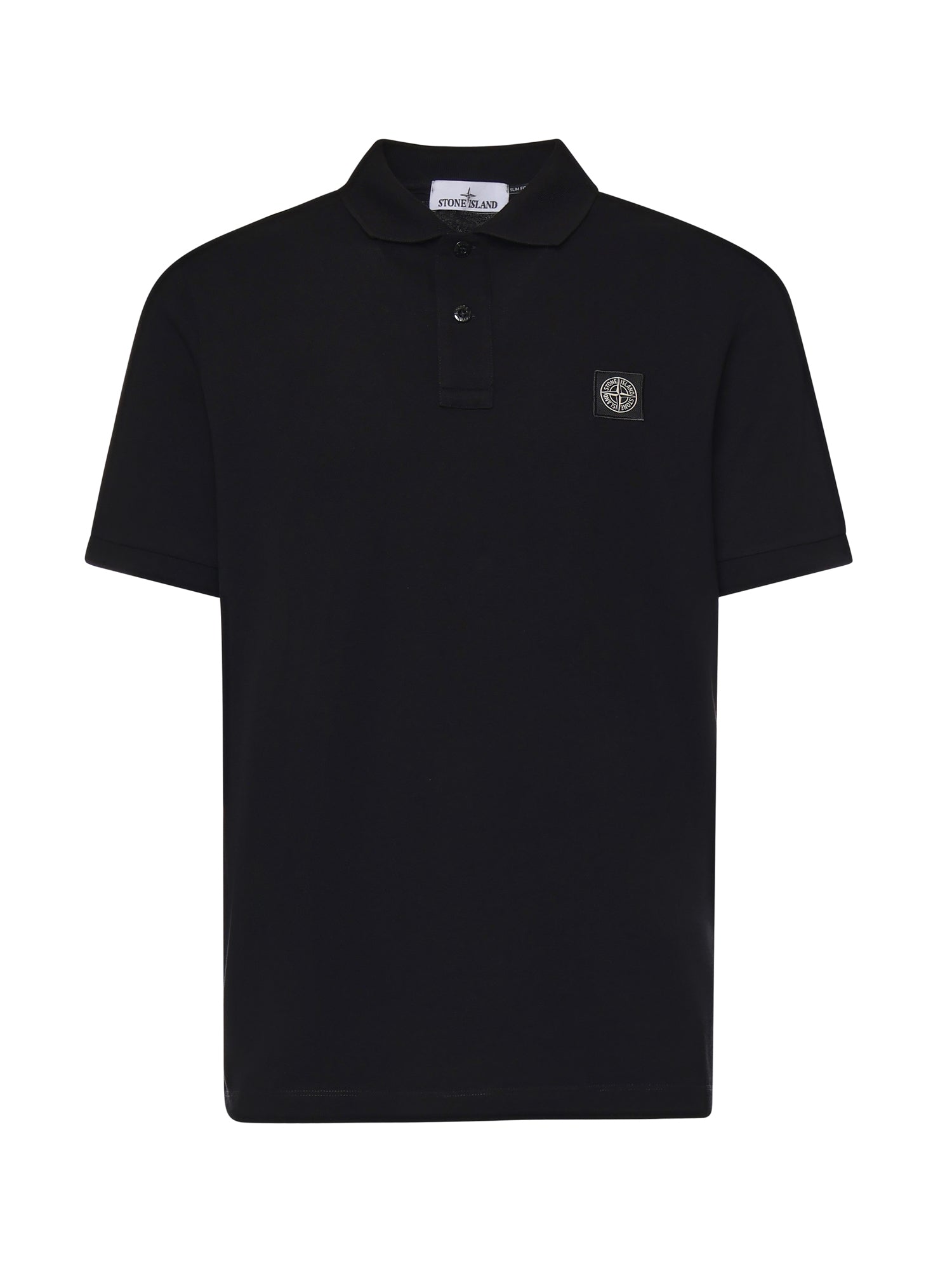Polo in cotone con logo L1S152200008 S0017V0029 STONE ISLAND 
