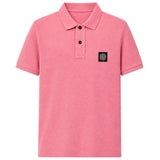 Polo in cotone con logo L1S152200008 S0017V008G STONE ISLAND 
