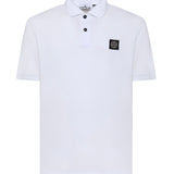Polo in cotone con logo L1S152200008 S0017V1001 STONE ISLAND 