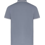 Polo in piqué di cotone con patch Compass L1S152200010 S0018V0024 STONE ISLAND 