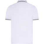 Polo in piqué di cotone con patch Compass L1S152200010 S0018V1001 STONE ISLAND 