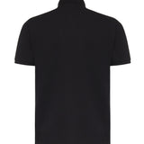 Polo in piqué di cotone con patch Compass L1S152200011 S0039V0029 STONE ISLAND 