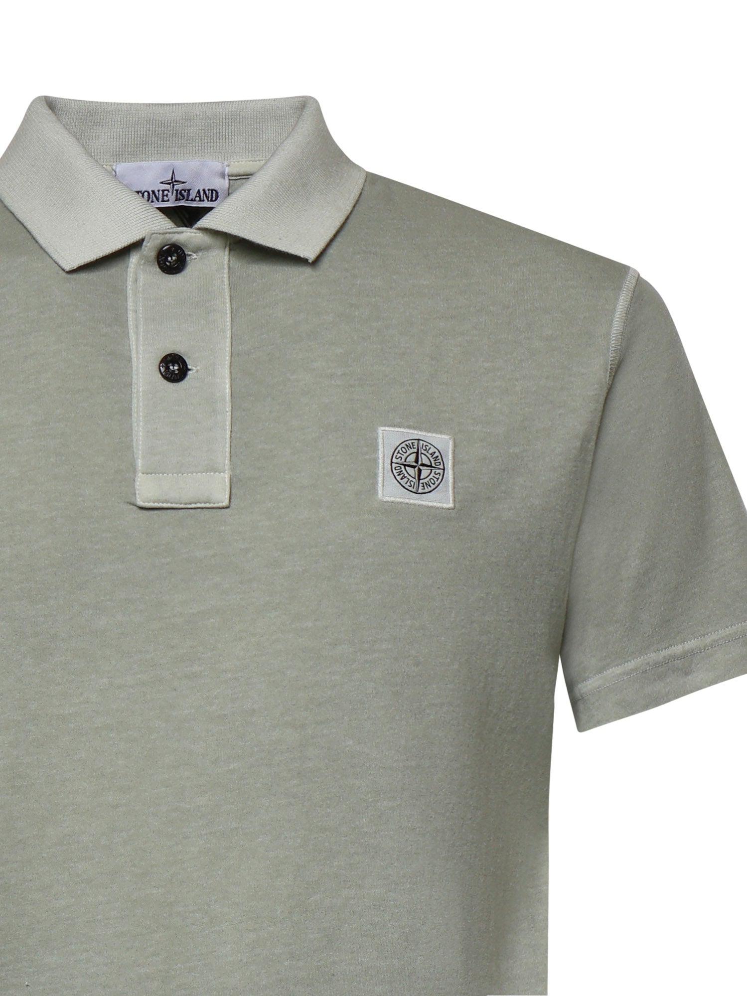 Polo con patch Compass in jersey L1S152200013 S0057V0155 STONE ISLAND 