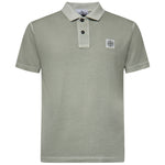 Polo con patch Compass in jersey L1S152200013 S0057V0155 STONE ISLAND 