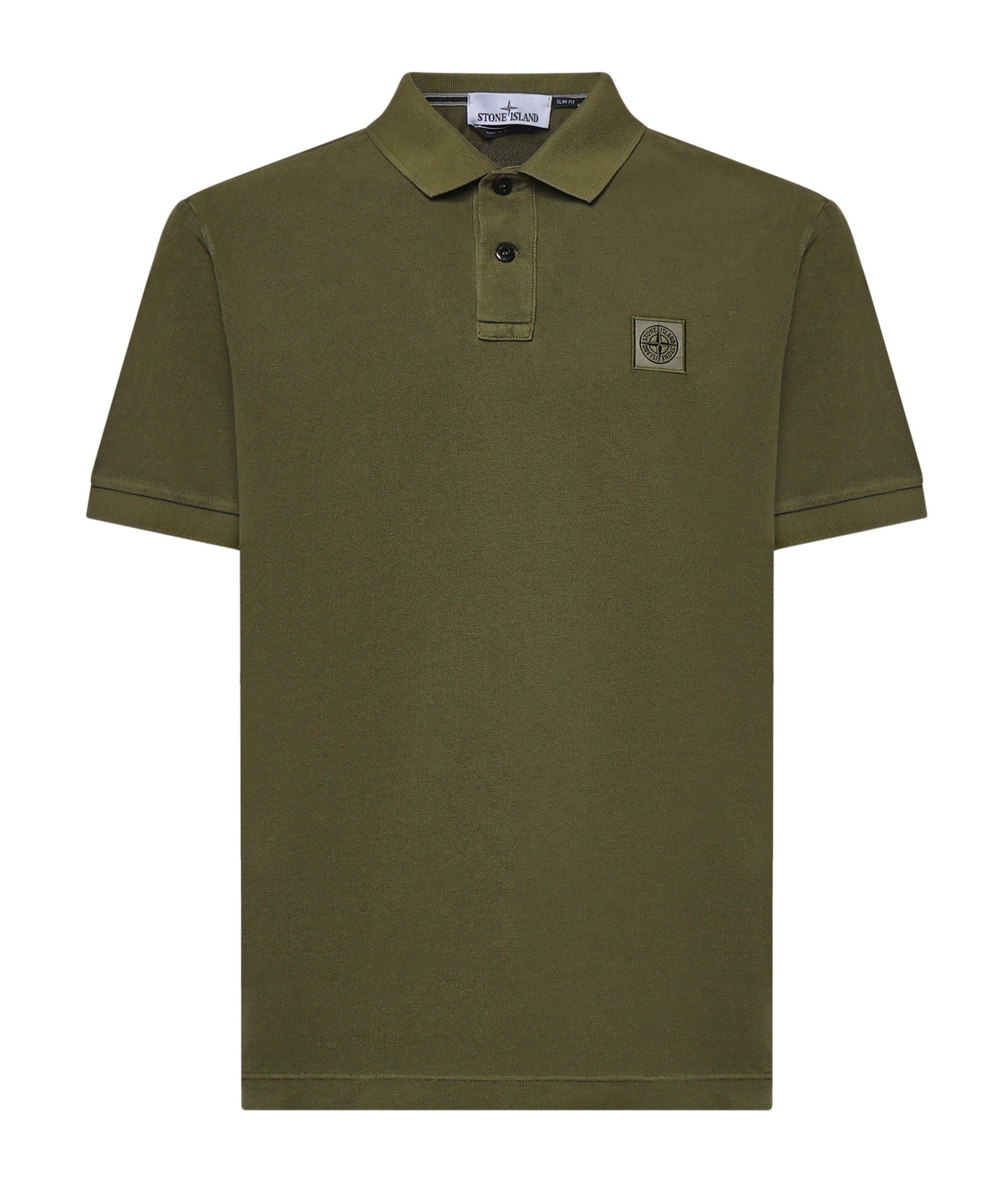Polo in piqué di cotone con logo L1S1522002SC S0067V005G STONE ISLAND 