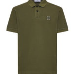 Polo in piqué di cotone con logo L1S1522002SC S0067V005G STONE ISLAND 