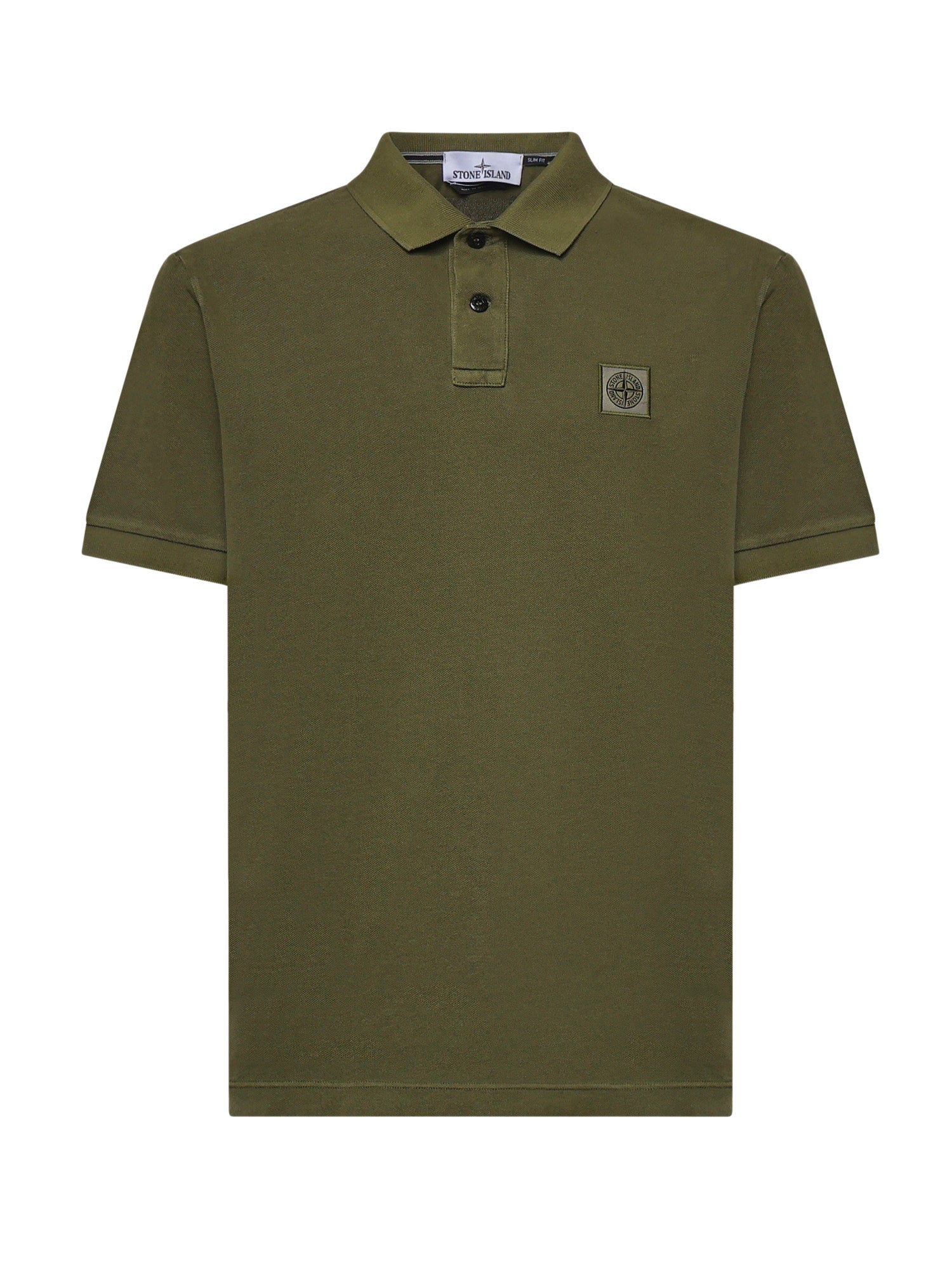 Polo in piqué di cotone con logo L1S1522002SC S0067V005G STONE ISLAND 