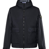 Giacca con cappuccio in nylon con logo L1S154100004 S0A21V0020 STONE ISLAND 