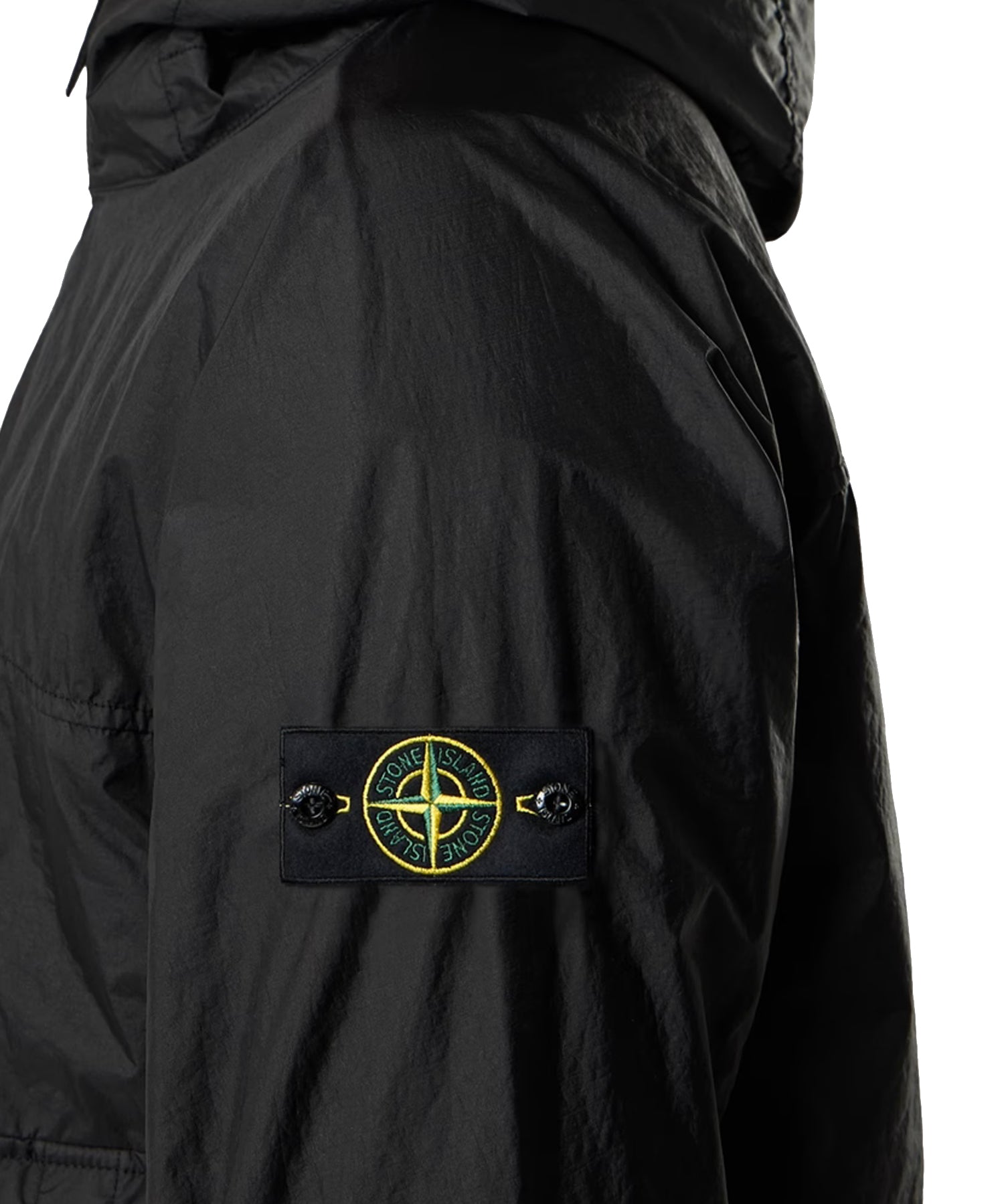Giacca con cappuccio in nylon con logo L1S154100004 S0A21V0029 STONE ISLAND 