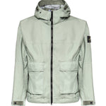 Giacca con cappuccio in nylon con logo L1S154100004 S0A21V0055 STONE ISLAND 