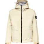 Giacca con cappuccio in nylon con logo L1S154100004 S0A21V0093 STONE ISLAND 
