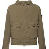 Giacca con cappuccio e logo L1S154100052 S0042V005G STONE ISLAND 