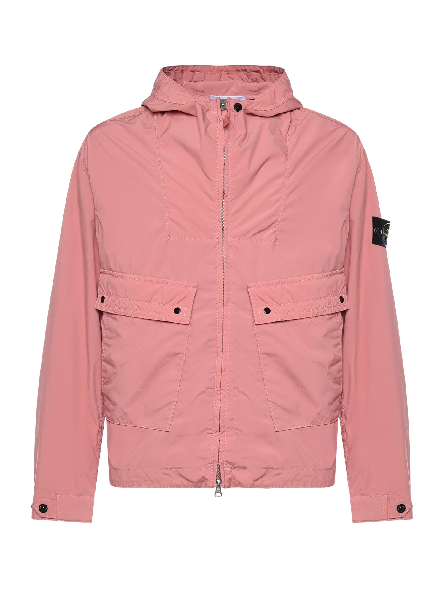 Giacca con cappuccio e logo L1S154100052 S0042V008G STONE ISLAND 