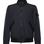 Giacca antigoccia in reps di nylon con logo L1S154100111 S0A23V0020 STONE ISLAND 