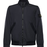 Giacca antigoccia in reps di nylon con logo L1S154100111 S0A23V0020 STONE ISLAND 
