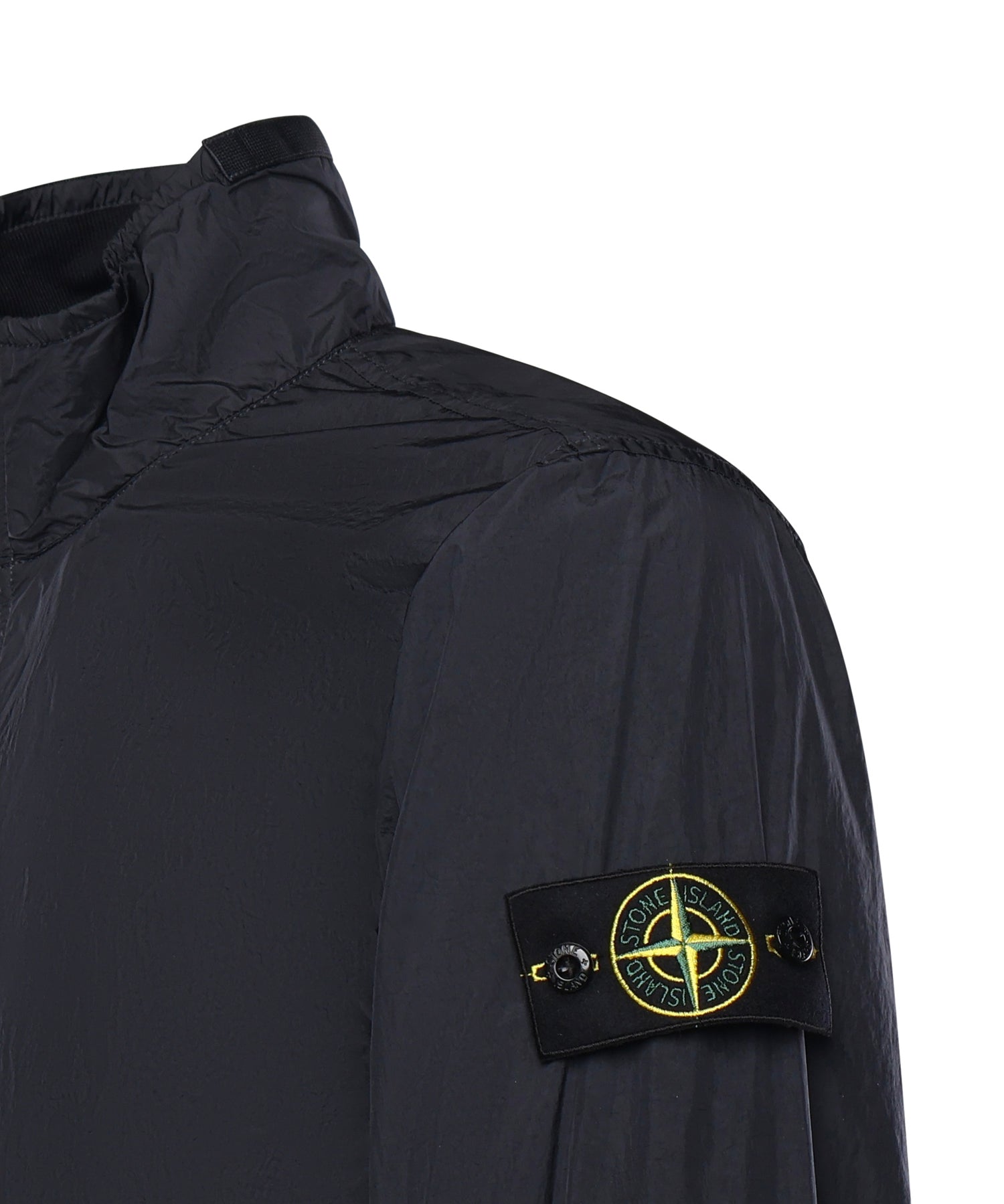 Giacca antigoccia in reps di nylon con logo L1S154100111 S0A23V0020 STONE ISLAND 