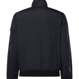 Giacca antigoccia in reps di nylon con logo L1S154100111 S0A23V0020 STONE ISLAND 