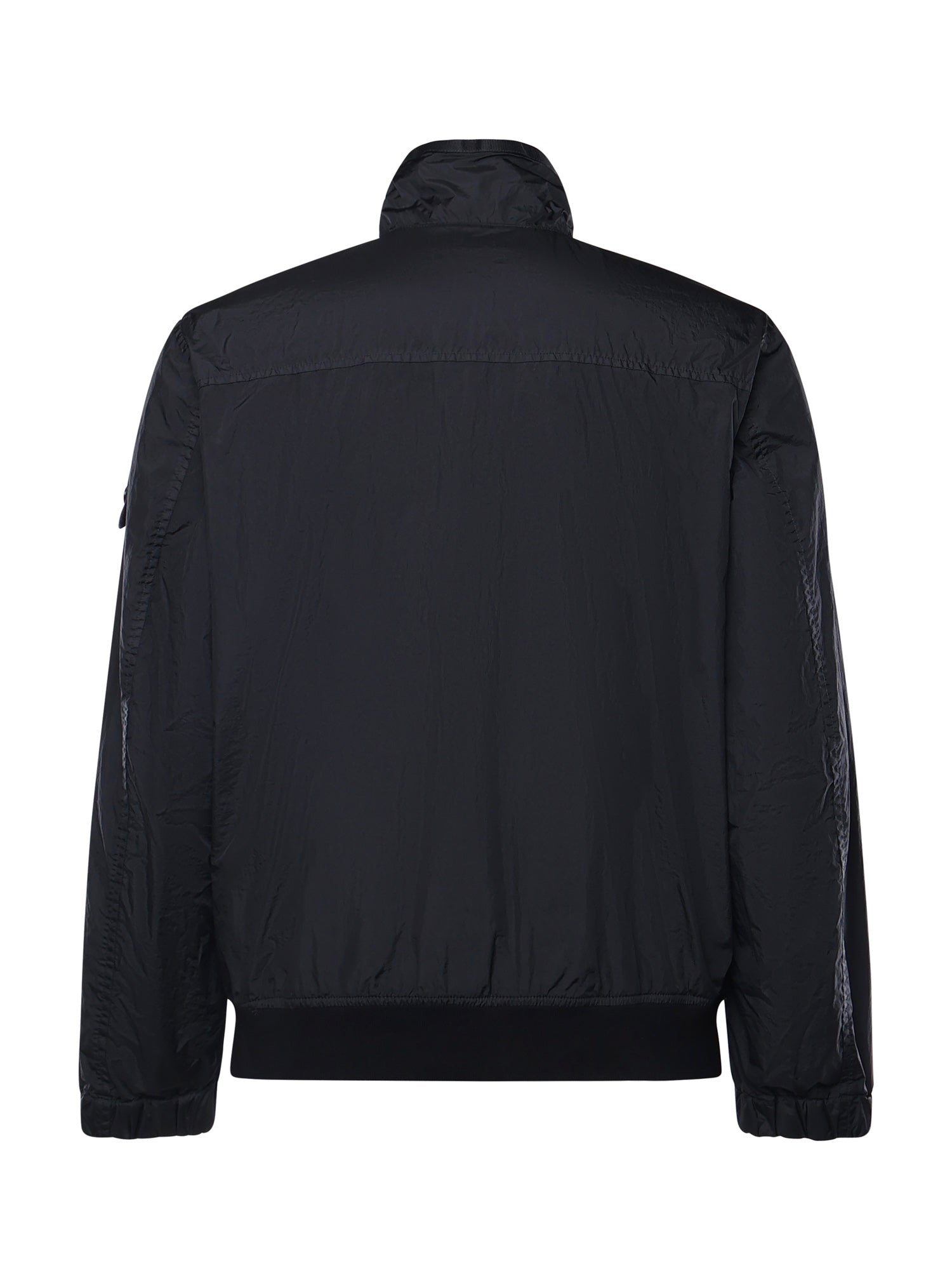 Giacca antigoccia in reps di nylon con logo L1S154100111 S0A23V0020 STONE ISLAND 