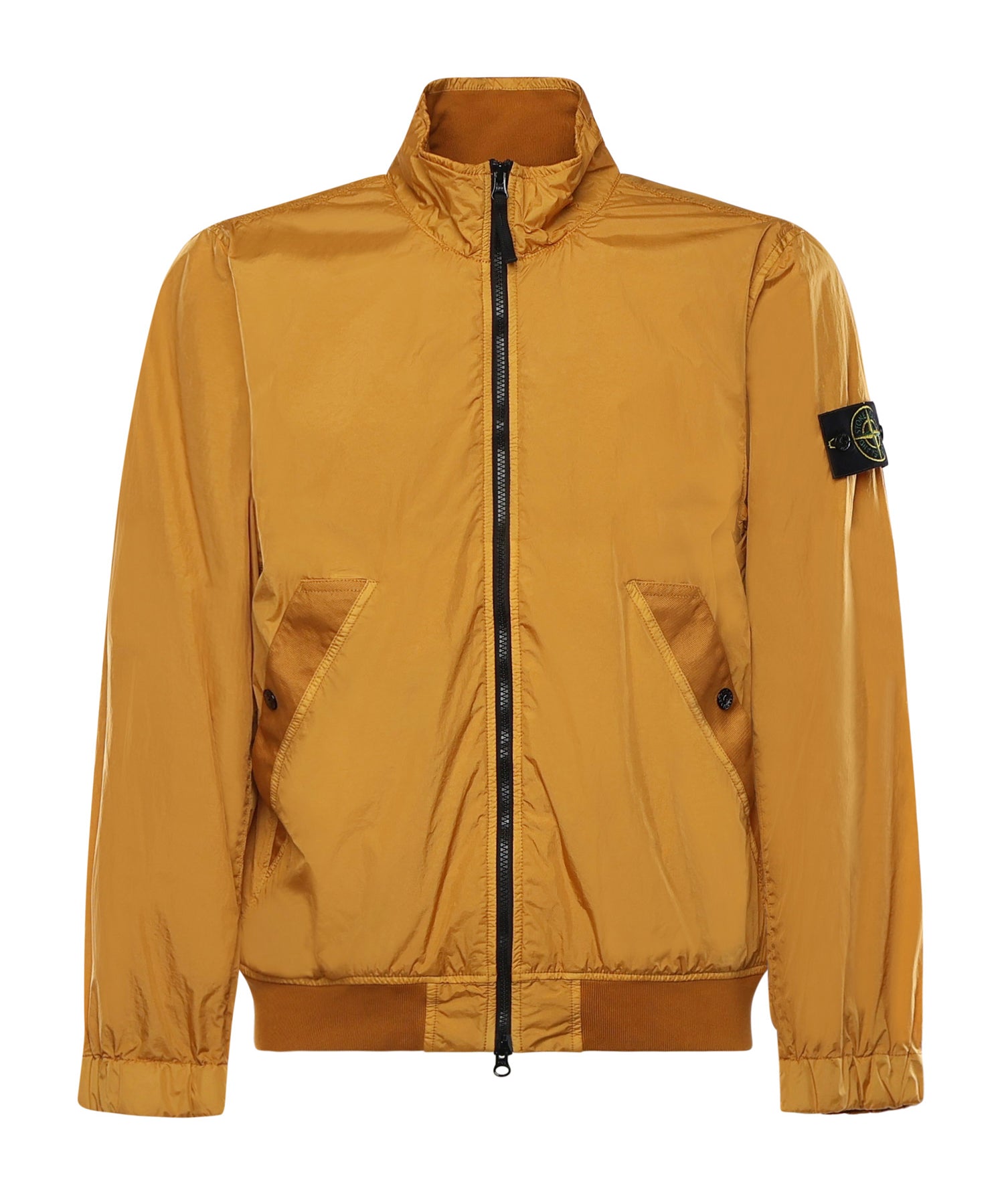 Giacca antigoccia in reps di nylon con logo L1S154100111 S0A23V0034 STONE ISLAND 