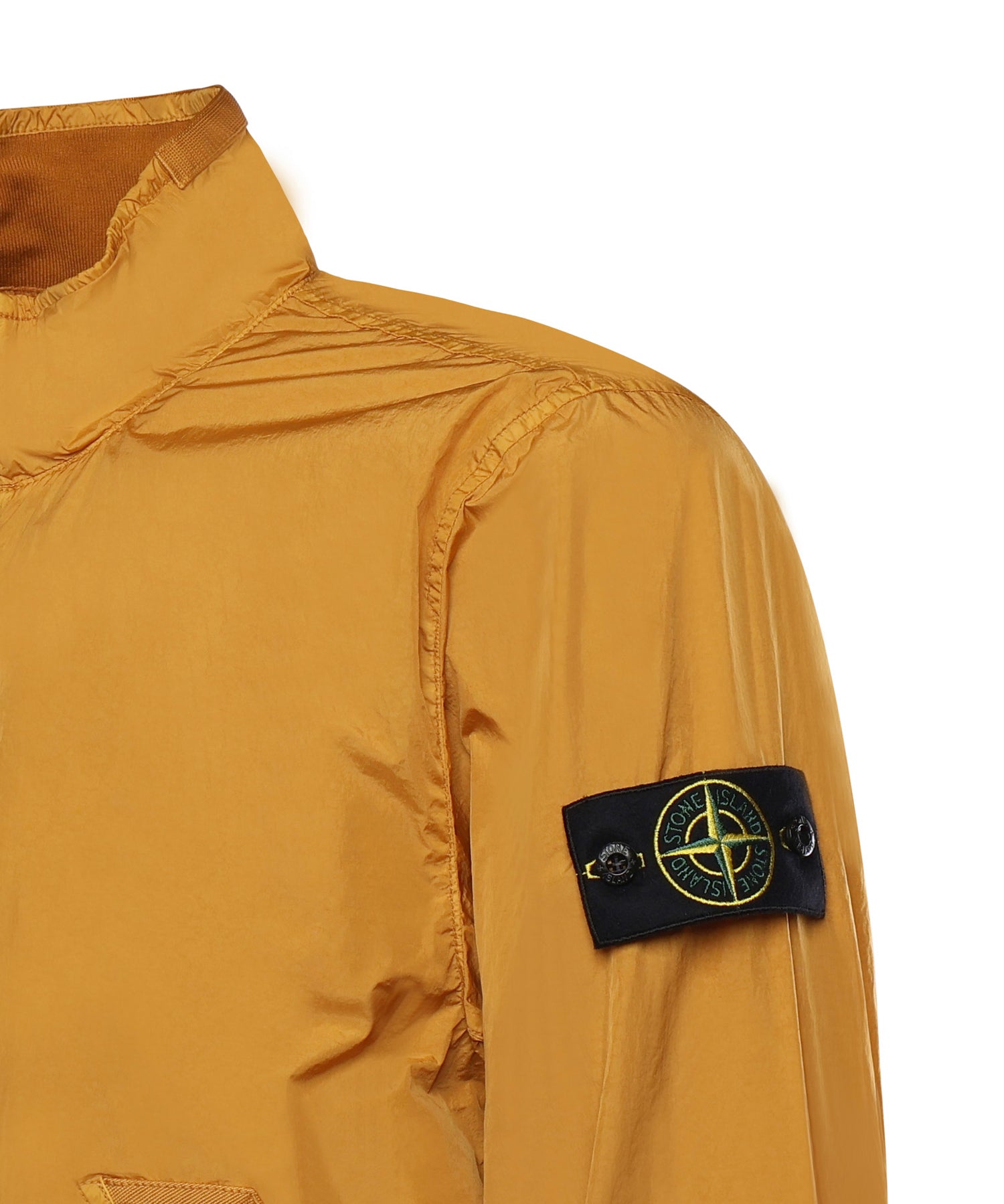 Giacca antigoccia in reps di nylon con logo L1S154100111 S0A23V0034 STONE ISLAND 