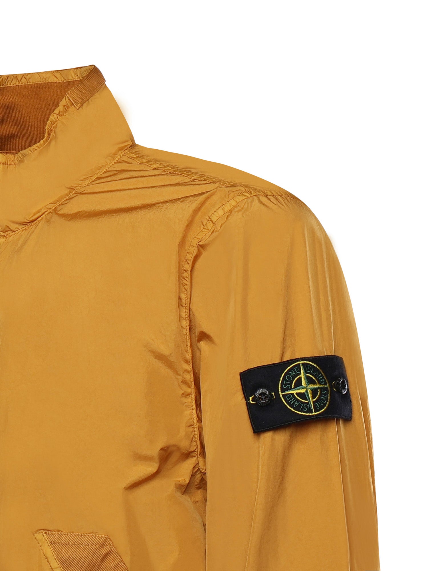 Giacca antigoccia in reps di nylon con logo L1S154100111 S0A23V0034 STONE ISLAND 