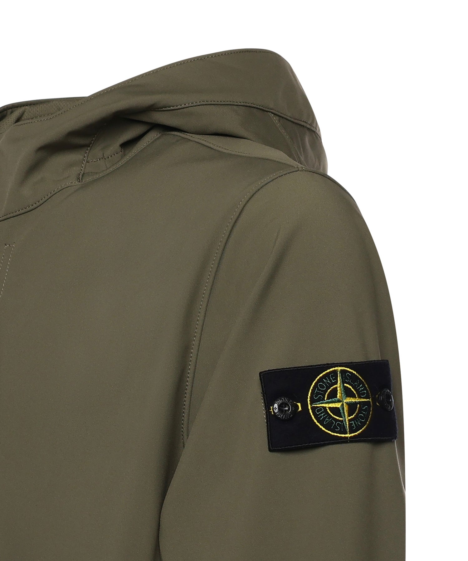 Giacca antigoccia in reps di nylon con logo L1S154100118 S0A22V005G STONE ISLAND 