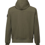 Giacca antigoccia in reps di nylon con logo L1S154100118 S0A22V005G STONE ISLAND 