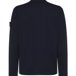 Maglione in cotone e nylon con logo<BR/> L1S155100052 S00B0V0020 STONE ISLAND 