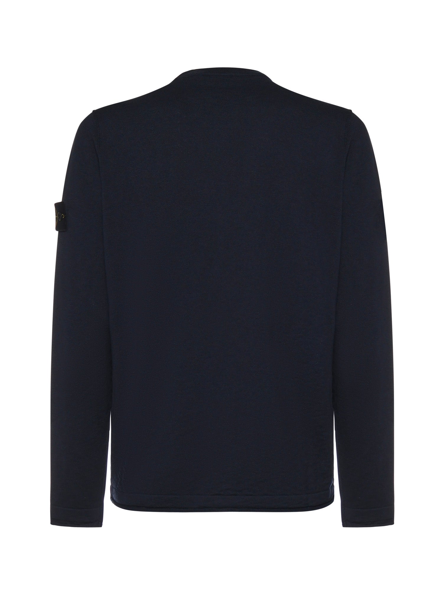 Maglione in cotone e nylon con logo<BR/> L1S155100052 S00B0V0020 STONE ISLAND 