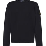 Maglione in cotone e nylon con logo<BR/> L1S155100052 S00B0V0029 STONE ISLAND 