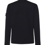 Maglione in cotone e nylon con logo<BR/> L1S155100052 S00B0V0029 STONE ISLAND 