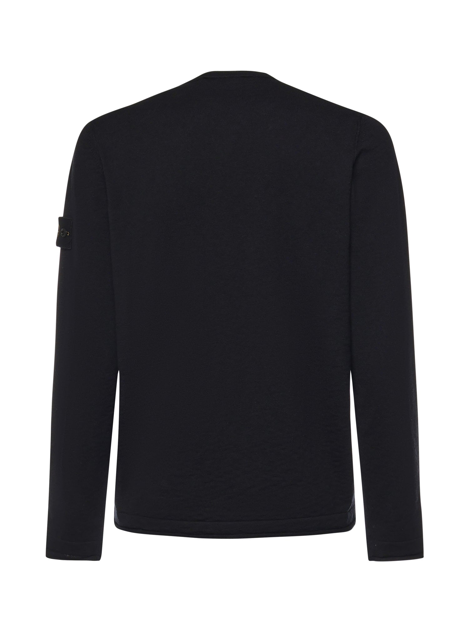 Maglione in cotone e nylon con logo<BR/> L1S155100052 S00B0V0029 STONE ISLAND 