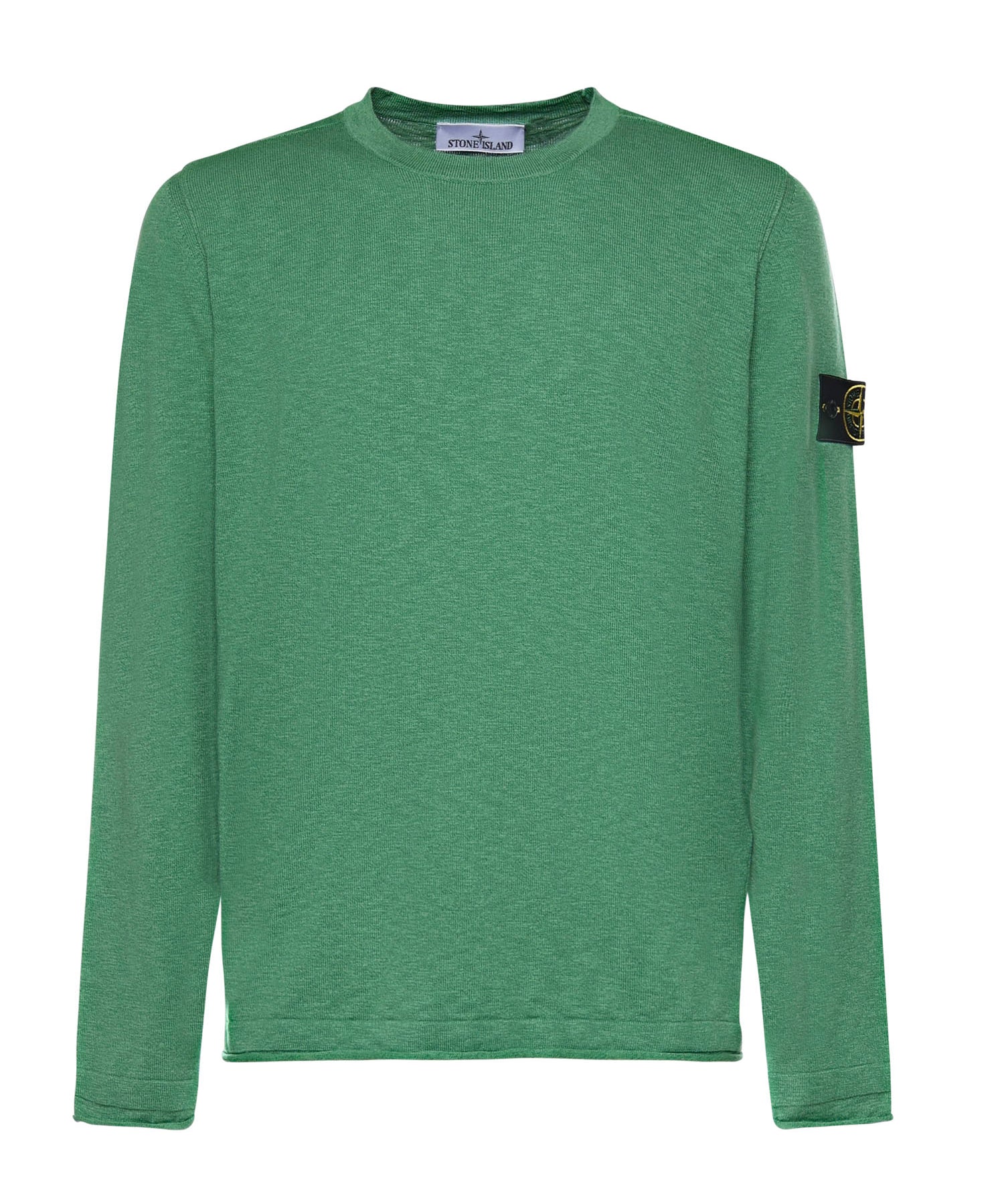 Maglione in cotone e nylon con logo L1S155100052 S00B0V005H STONE ISLAND 