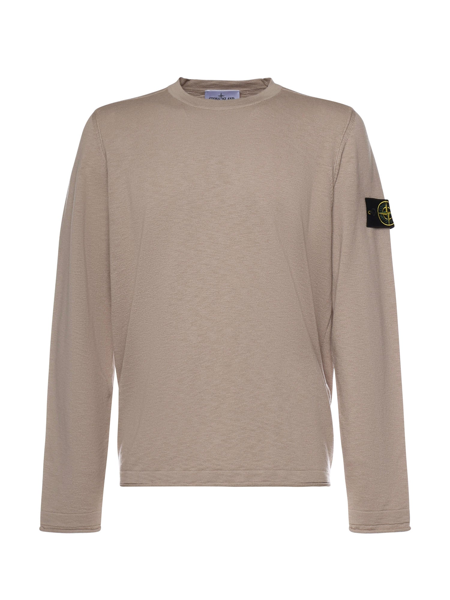 Maglione in cotone e nylon con logo<BR/> L1S155100052 S00B0V009A STONE ISLAND 
