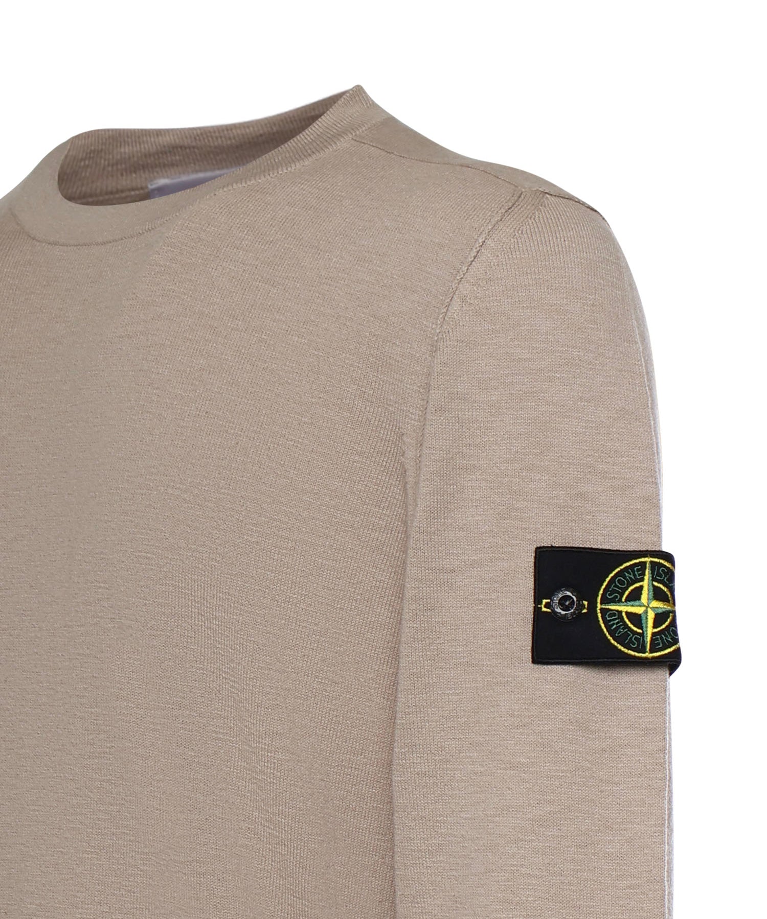 Maglione in cotone e nylon con logo<BR/> L1S155100052 S00B0V009A STONE ISLAND 