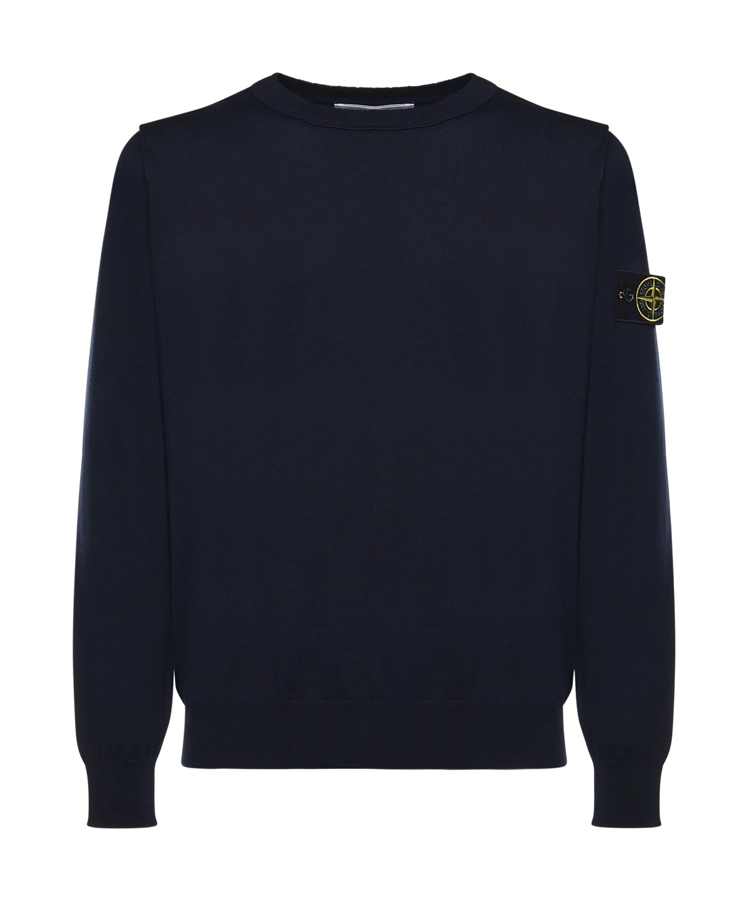Maglione in cotone con logo L1S155100053 S00B2V0020 STONE ISLAND 
