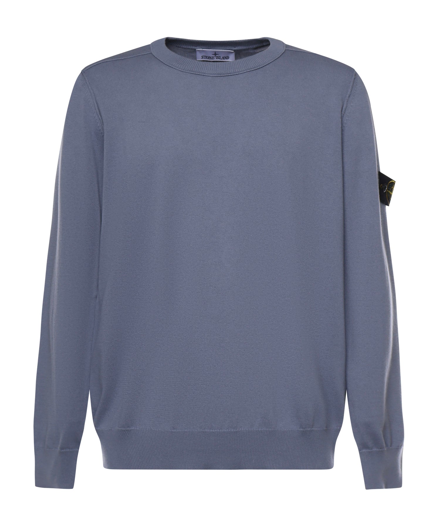 Maglione in cotone con logo L1S155100053 S00B2V0024 STONE ISLAND 