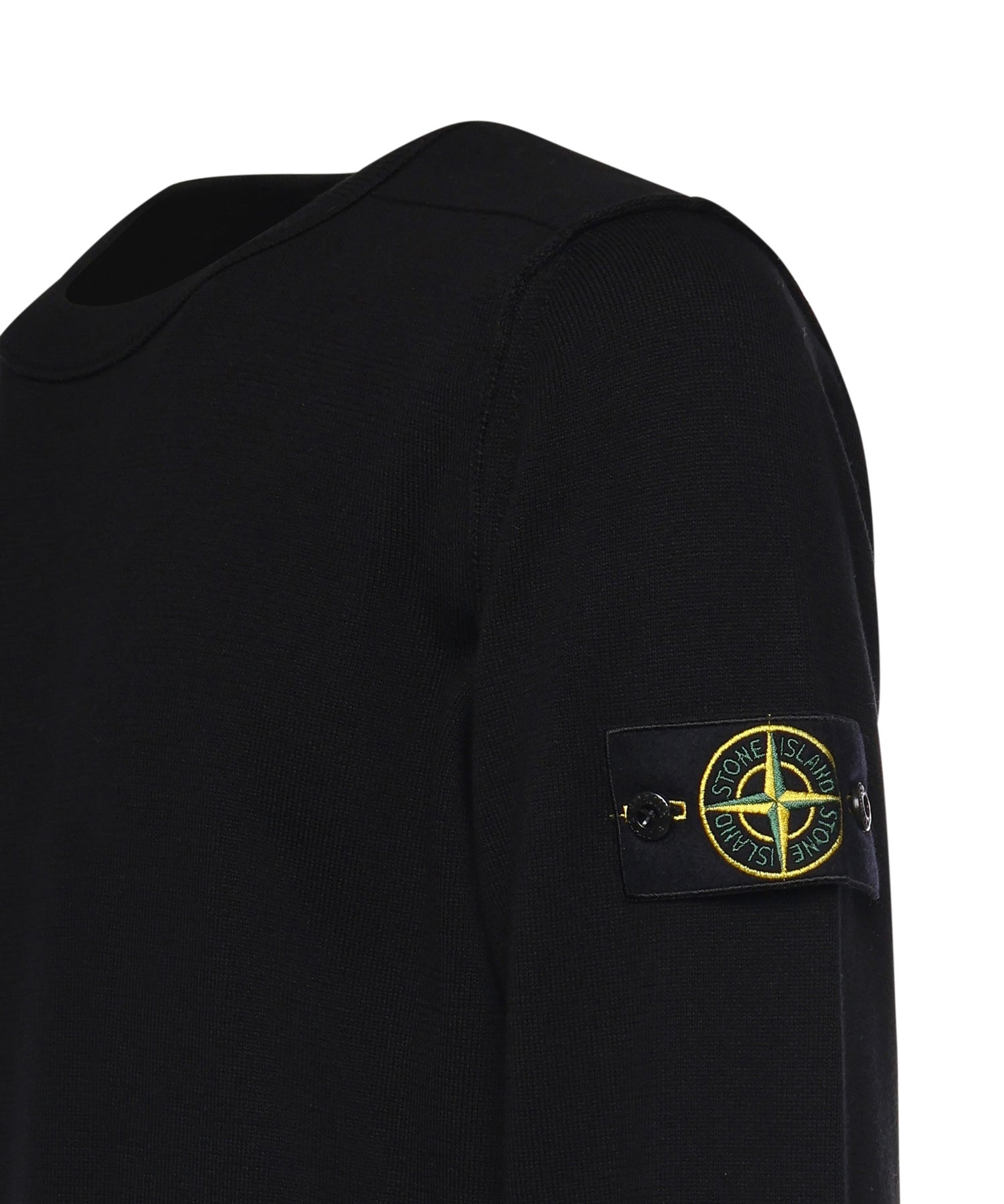 Maglione in cotone con logo L1S155100053 S00B2V0029 STONE ISLAND 