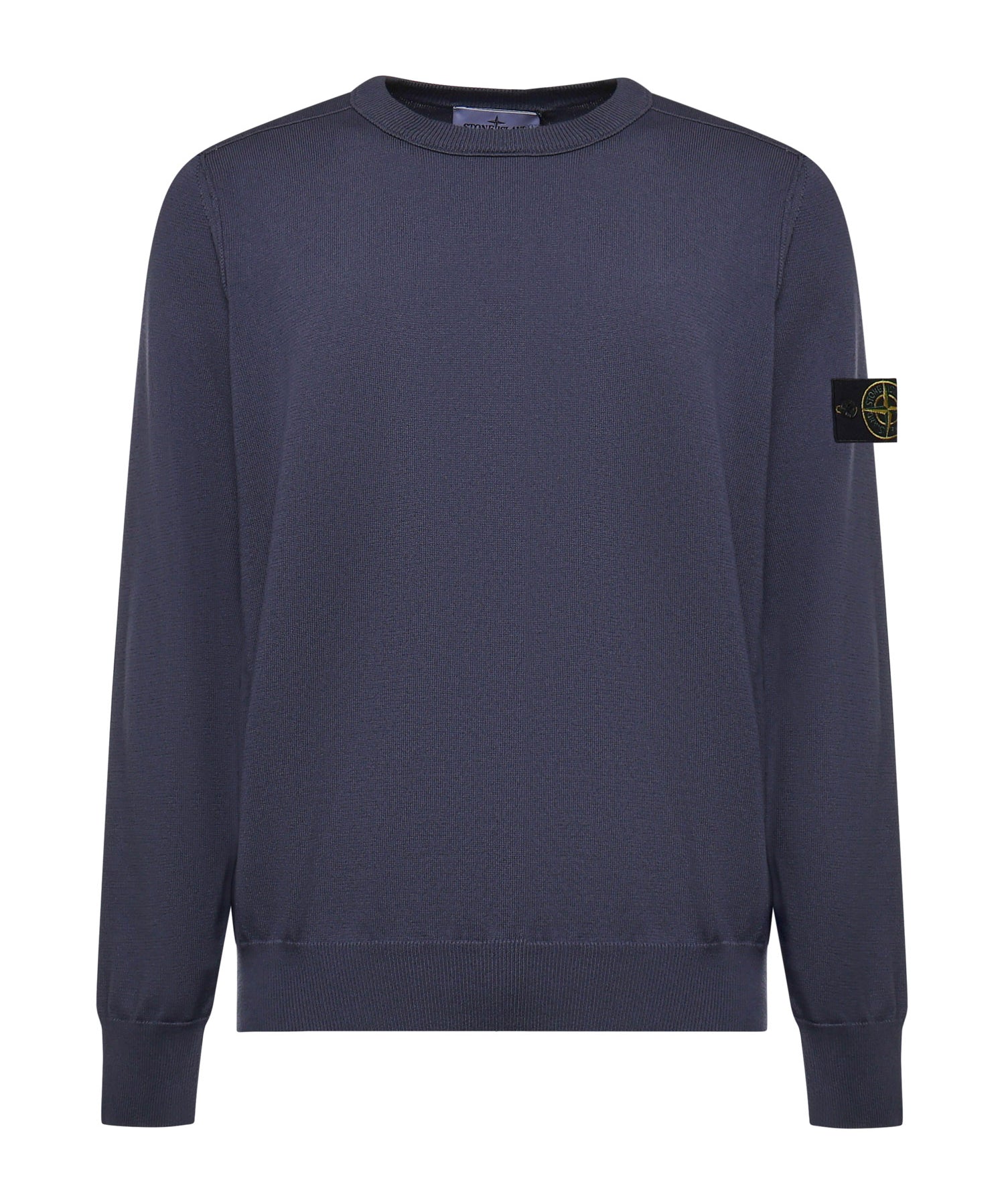 Maglione in cotone con logo L1S155100053 S00B2V002D STONE ISLAND 