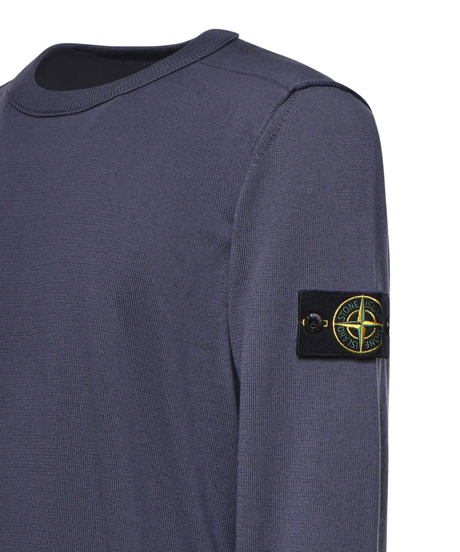Maglione in cotone con logo L1S155100053 S00B2V002D STONE ISLAND 