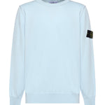 Maglione in cotone con logo L1S155100053 S00B2V0041 STONE ISLAND 