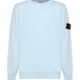 Maglione in cotone con logo L1S155100053 S00B2V0041 STONE ISLAND 