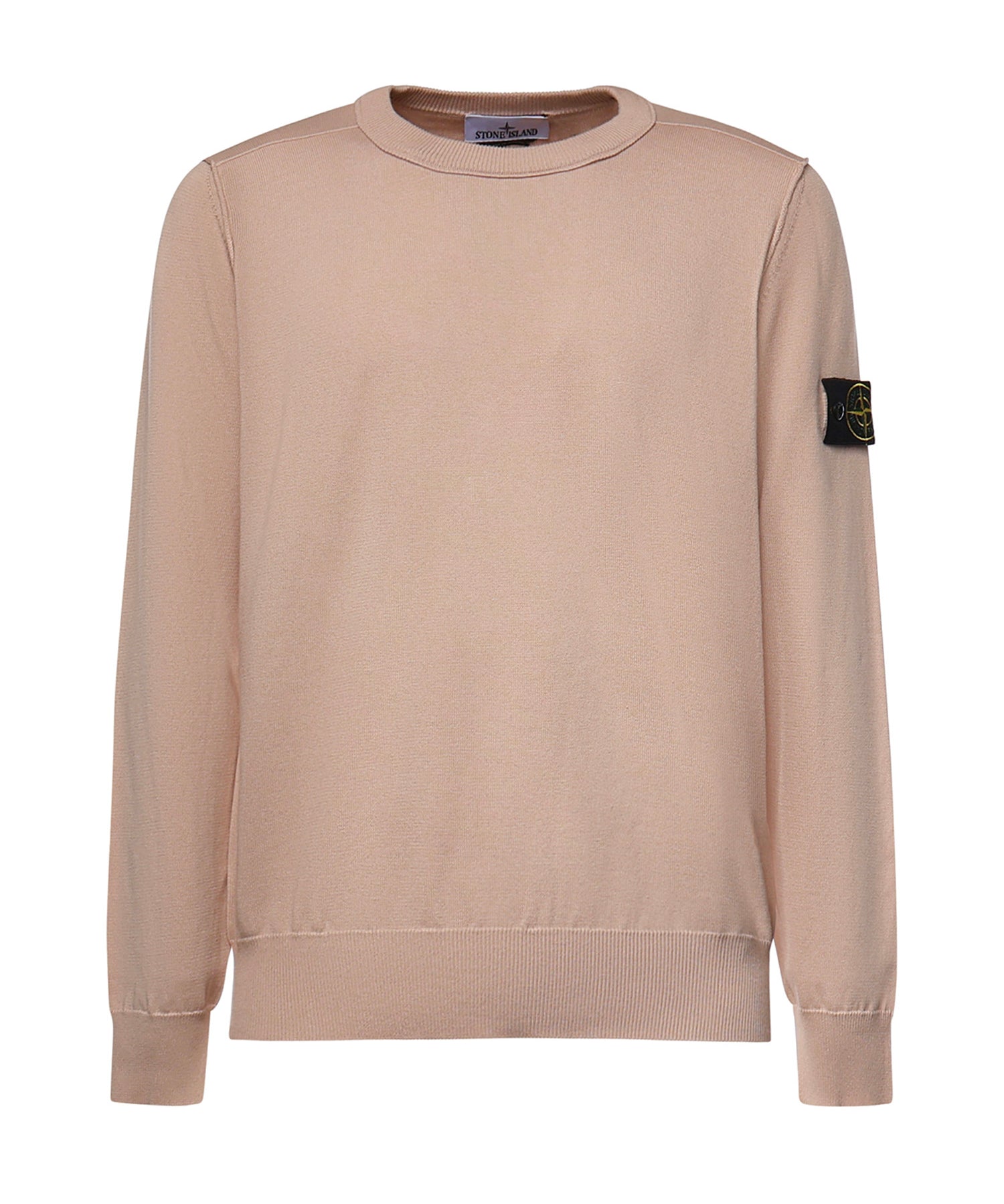 Maglione in cotone con logo L1S155100053 S00B2V008E STONE ISLAND 