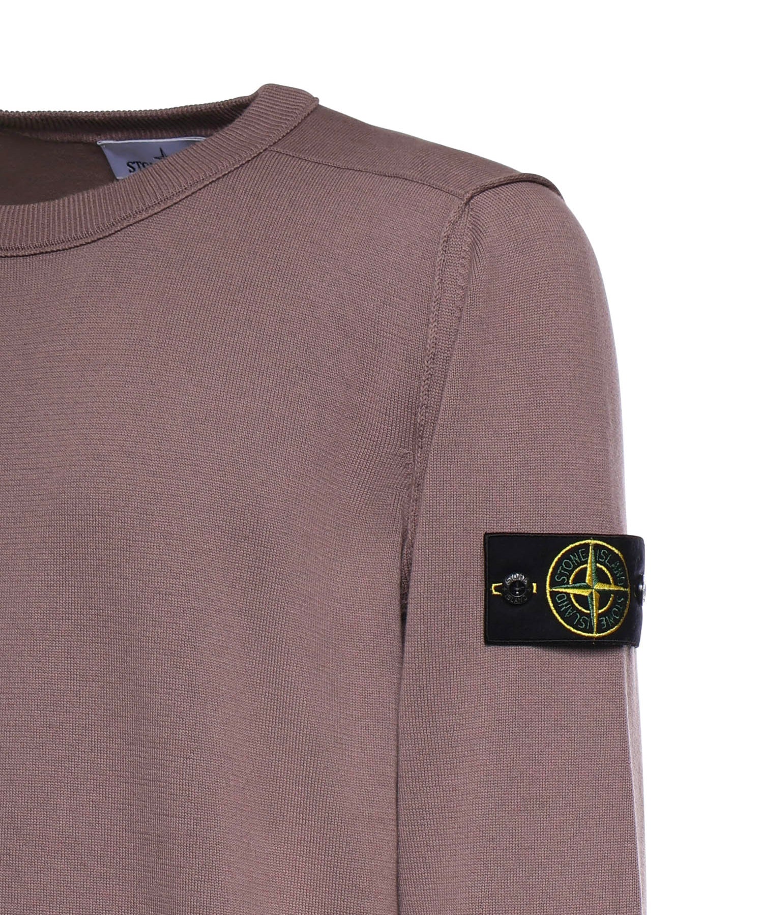 Maglione in cotone con logo L1S155100053 S00B2V008F STONE ISLAND 