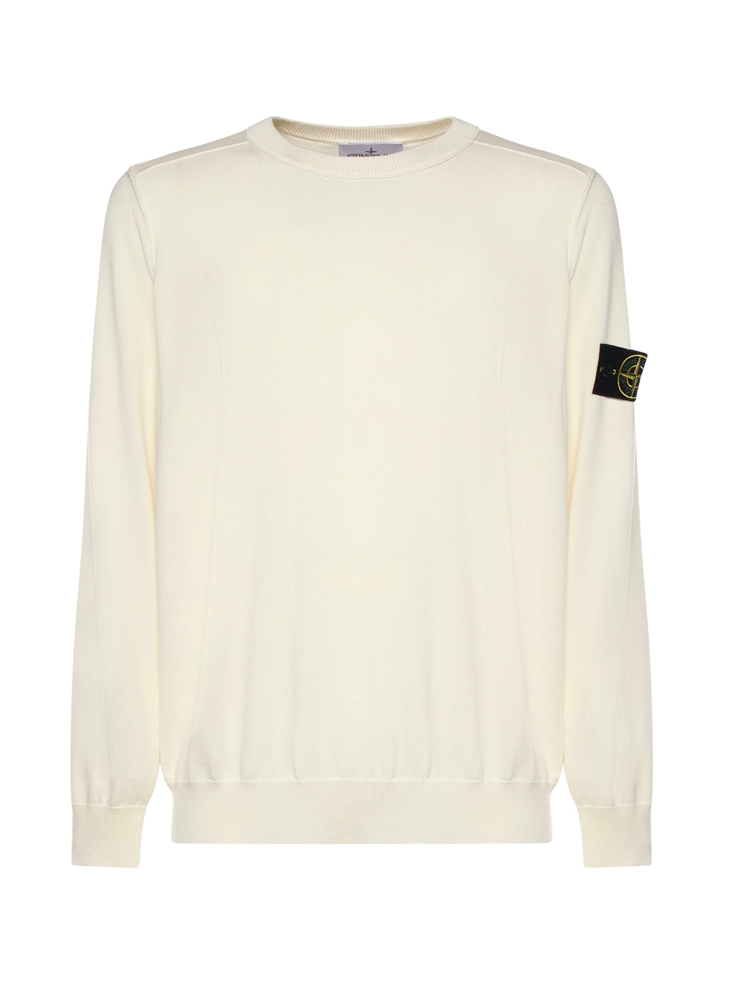 Maglione in cotone con logo L1S155100053 S00B2V0093 STONE ISLAND 