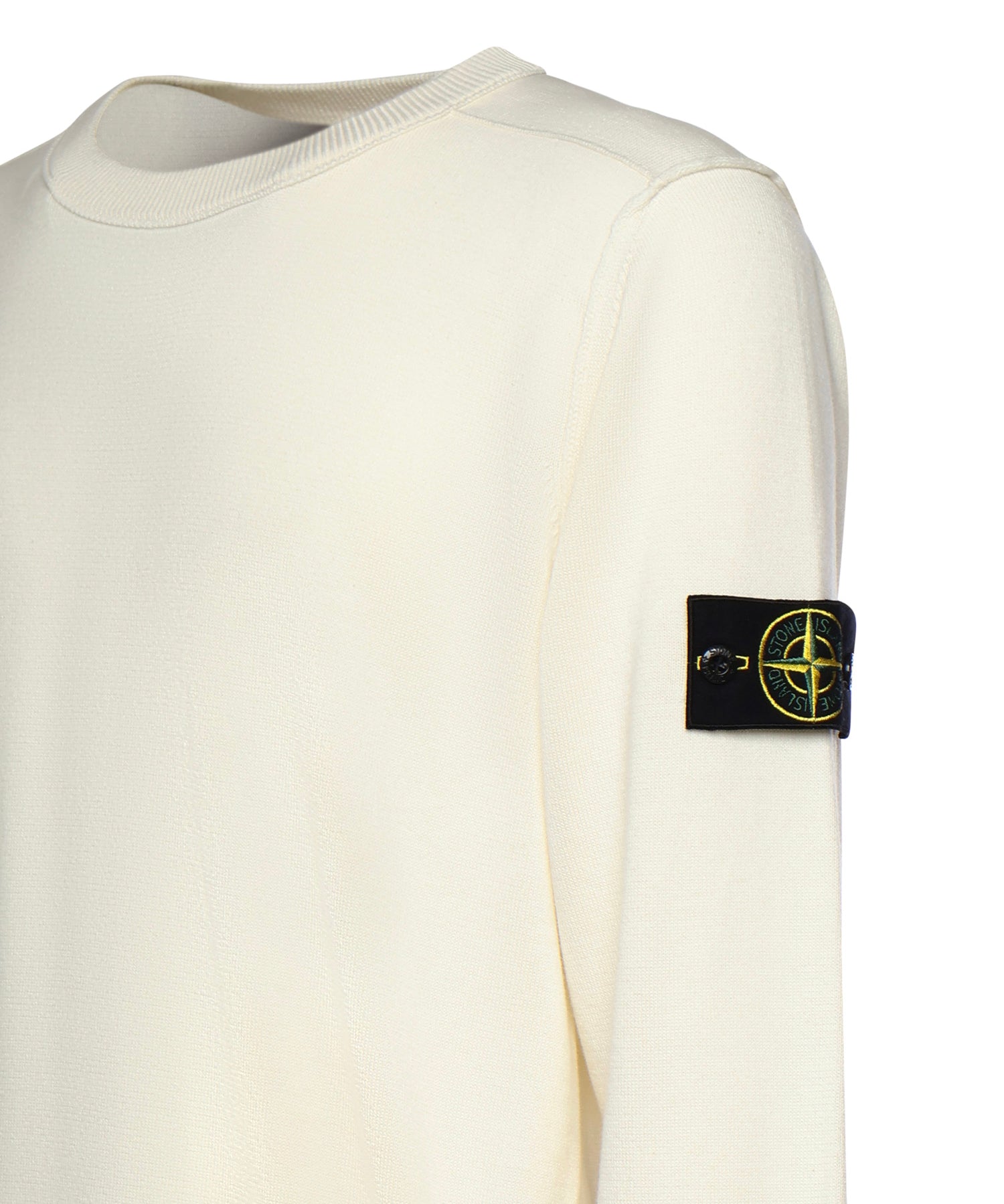 Maglione in cotone con logo L1S155100053 S00B2V0093 STONE ISLAND 