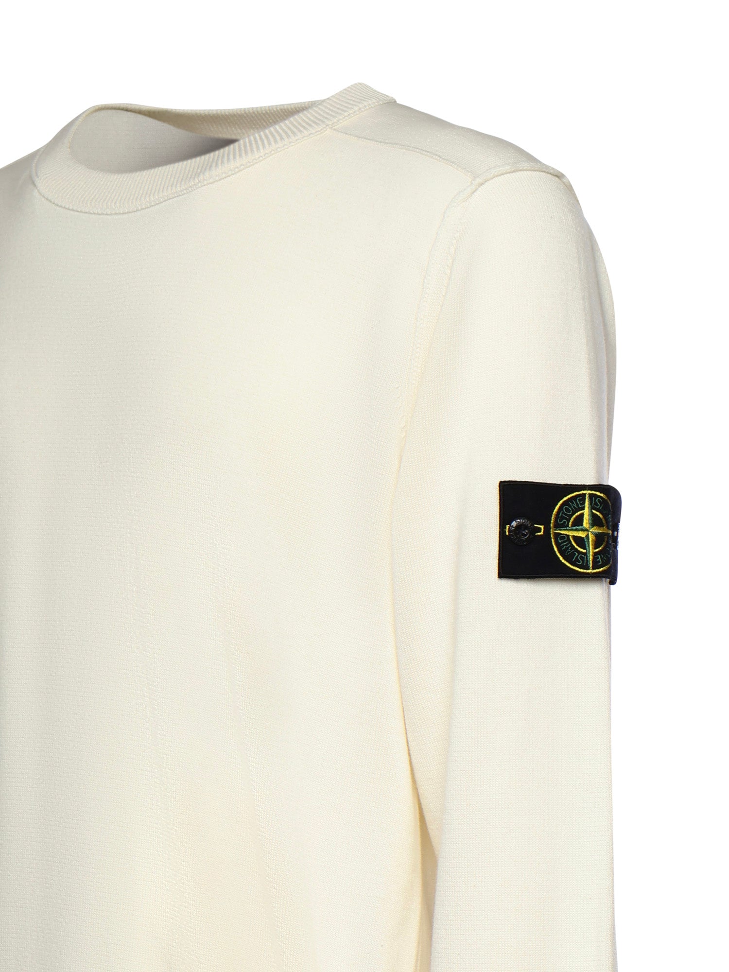 Maglione in cotone con logo L1S155100053 S00B2V0093 STONE ISLAND 